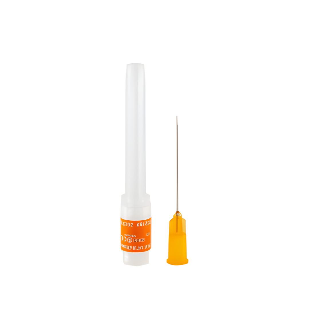 Monoject 3 mL Endodontic Syringe with Needle; 27Gx31mm; Yellow; Box/100