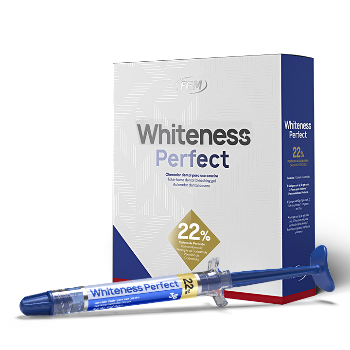 FGM Whiteness Perfect 22%;  Multipack - 50x 3g syringes 22% Carbamide Peroxide