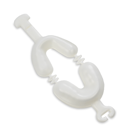 Diaguru Dual Arch Fluoride Foam Tray, Medium, White, Bag/50