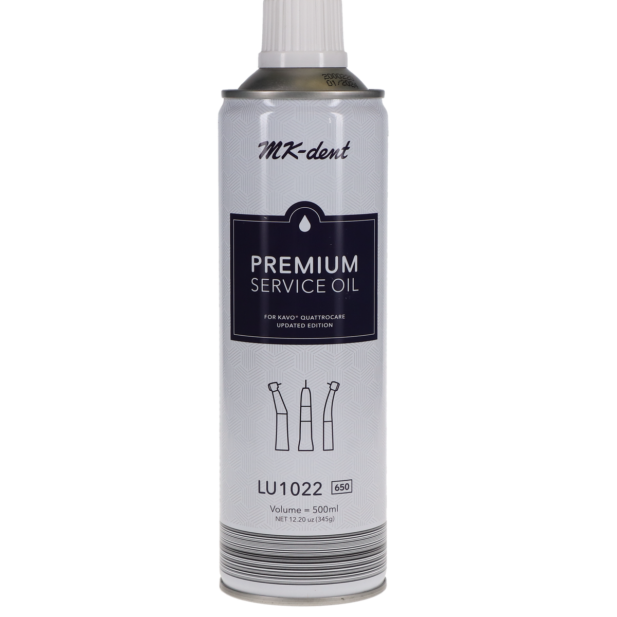 MK Dent Spray Can (500 ml) for KaVo QUATROcare with Spearmint Fragrance