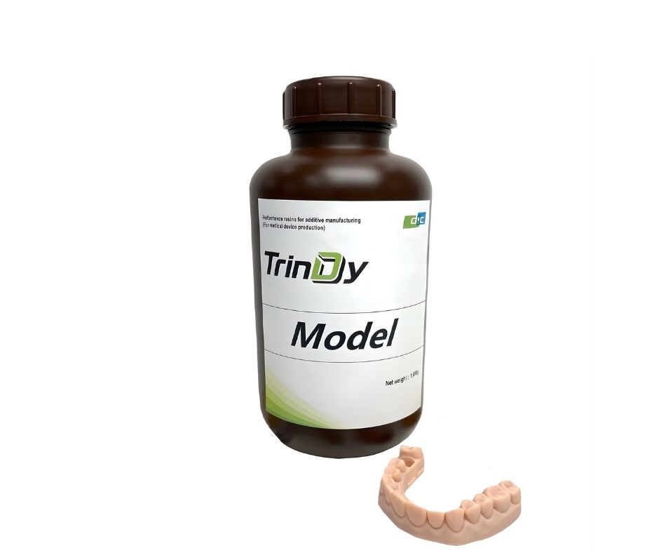 Yamahachi TrinDy Model 3D Printing Resin for dental AM models; Beige; 1 Kg