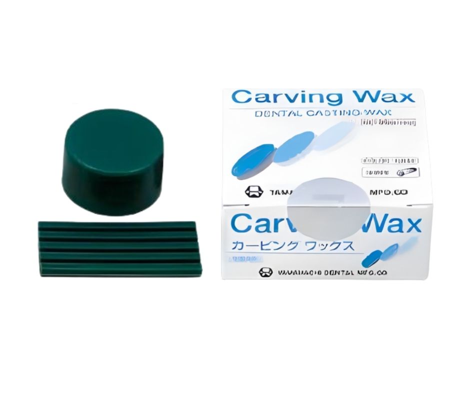 Yamahachi Carving Wax; Green; 50g