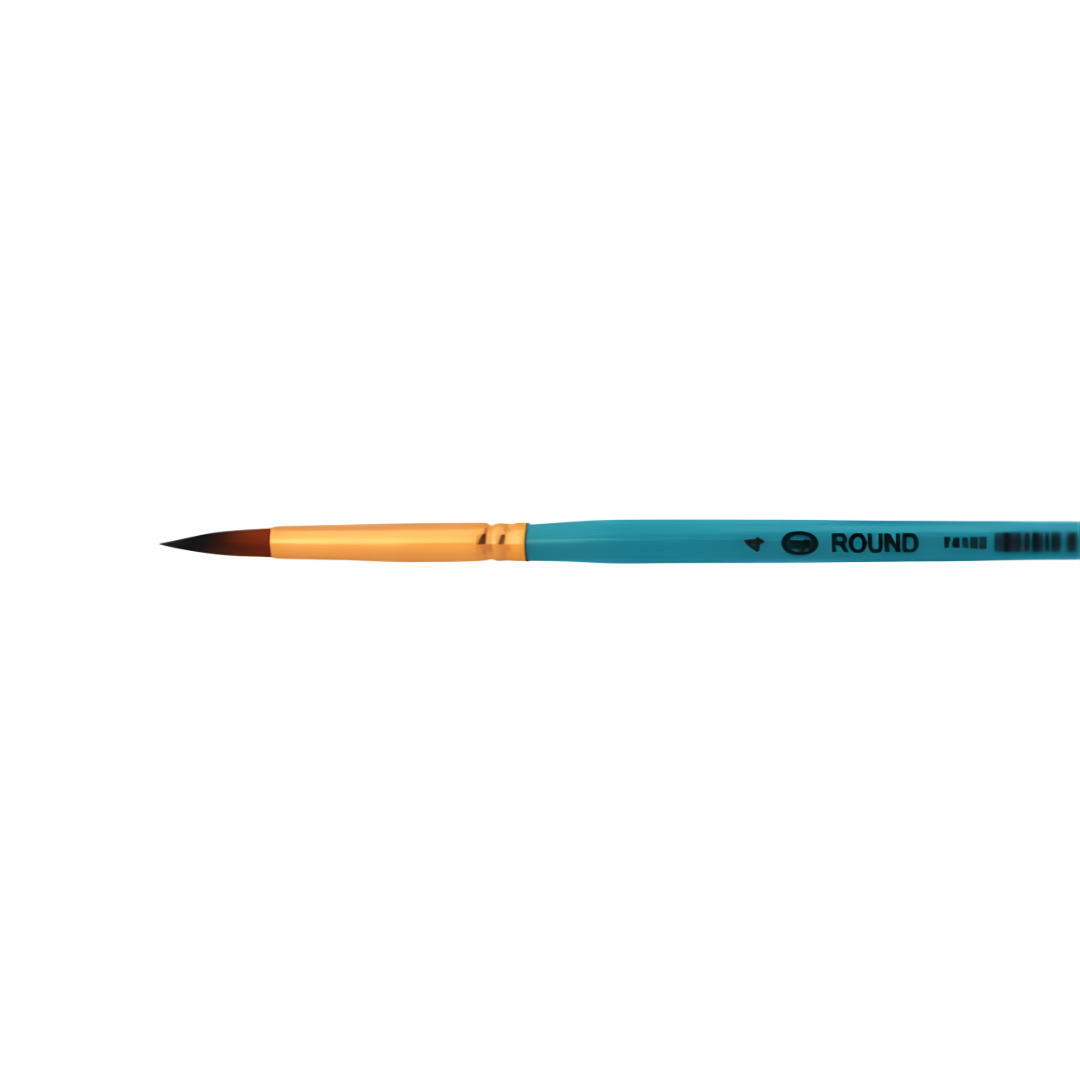 Diaguru - Tissue Marking Dye Brush, Size 4, 12 Pcs/Pack