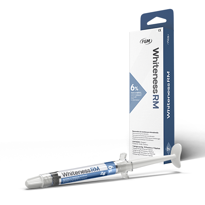 FGM Whiteness RM; Kit - 1x 2g Syringe + 1x Spatula + Tips