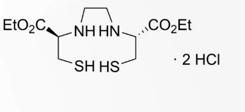 ABX ECD Ligand for Labelling with 99mTc N,N'-1-ethylenebis-L-cysteine Diethyl Ester Dihydrochloride Neurolite (Item No 7260 50 mg/vial)