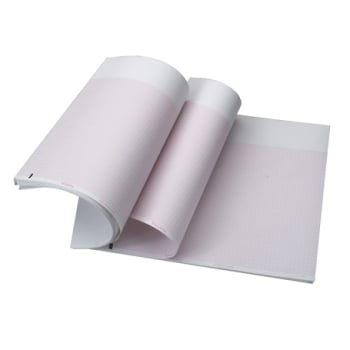 Welch Allyn ECG Paper Z-Fold; Suitable for CP100, CP150, CP200, 200/pack