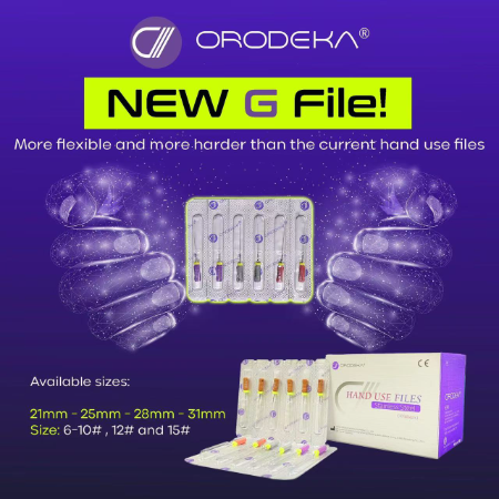 Orodeka - G-Files Set 1; #6-#10; 25 mm length; Blister/6
