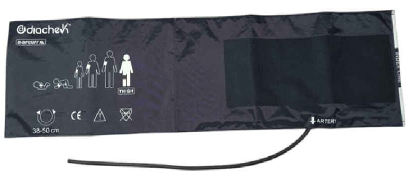 Diachek Medium Adult Single Tube TPU Bladder BP Cuff 23-33cm Plastic Male Bayonet with tube no connector