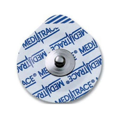 Kendall 130 Foam Electrodes with Stud Adaptor; 30mm Tear Drop; Conductive Adhesive Hydrogel Pk/30; Ctn/20 packs