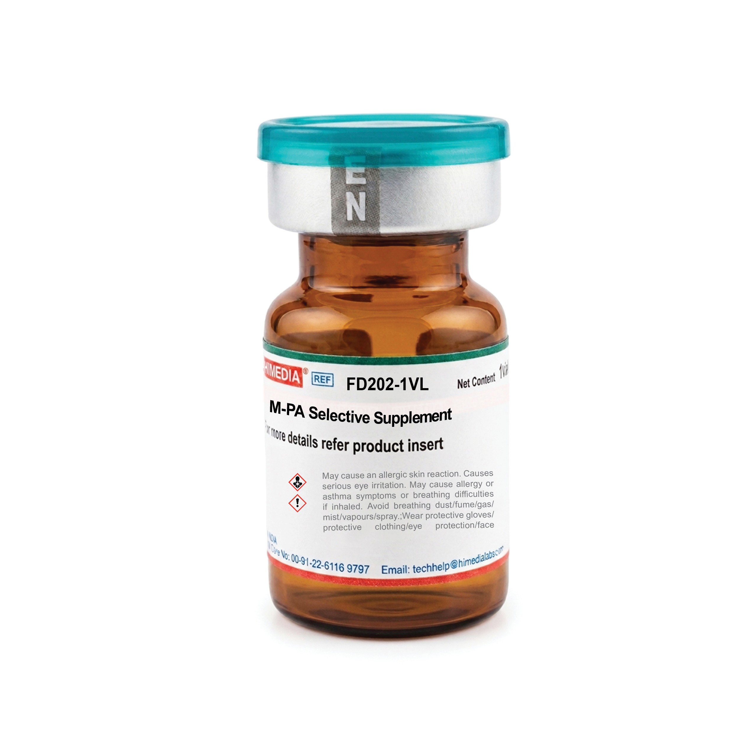 Himedia M-PA Selective Supplement, 5 Vials/Pack
