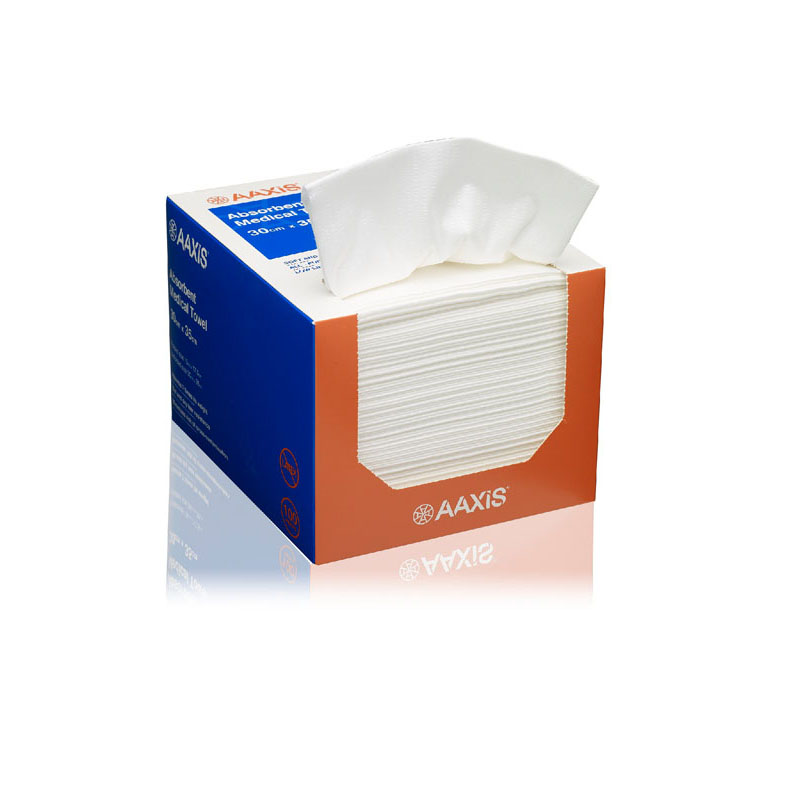Aaxis Medical Absorbent Medical Towel 30x35cm Box/100