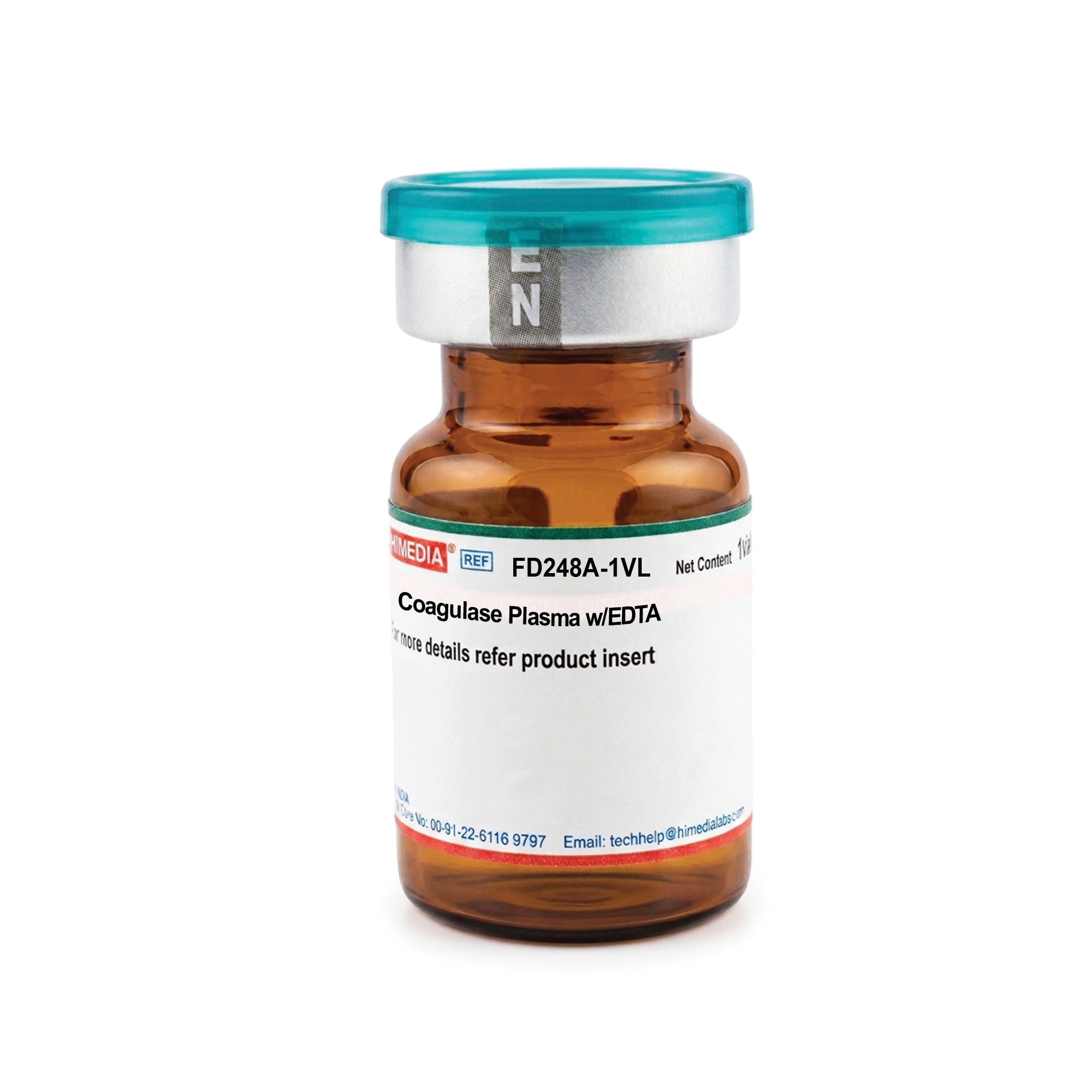 Himedia Coagulase Plasma with EDTA, 5 Vials/Pack