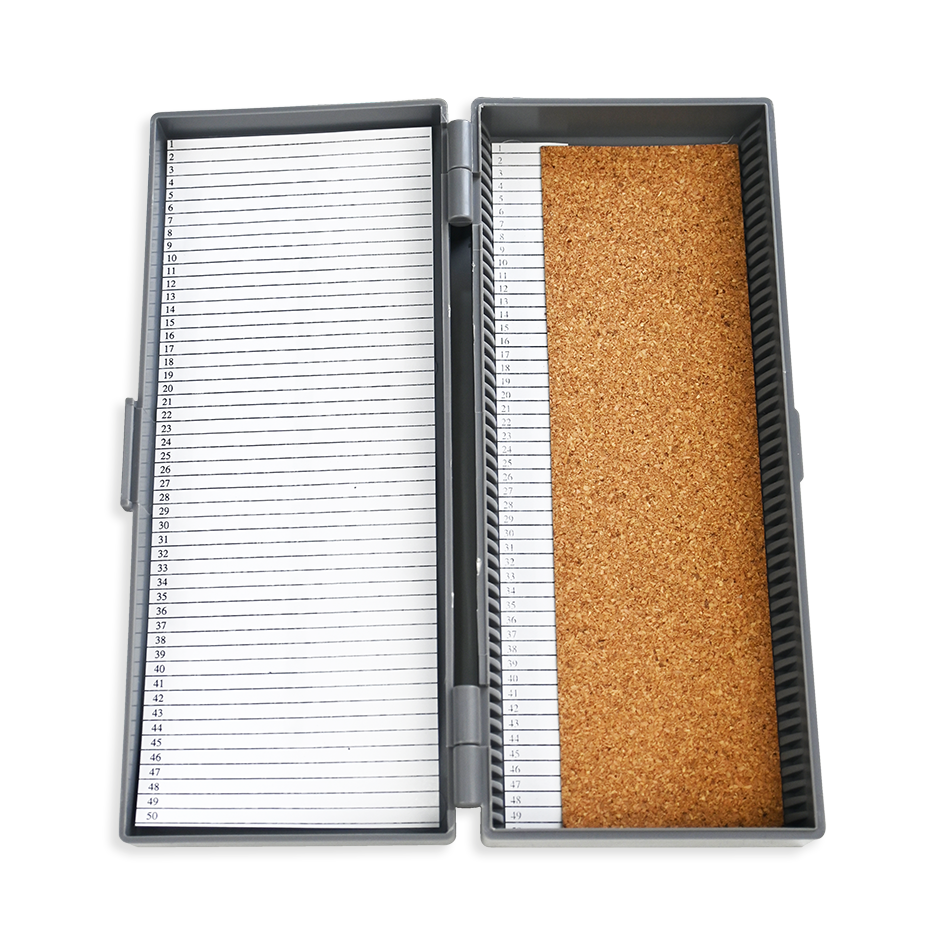 Slides Mailer Storage Box 50 Places with Biohazard Label Each