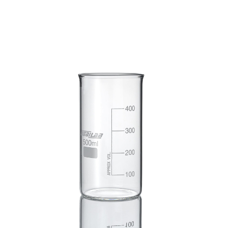 Medilab Glass Beaker Tall Form, Graduated without Spout 150ml Each