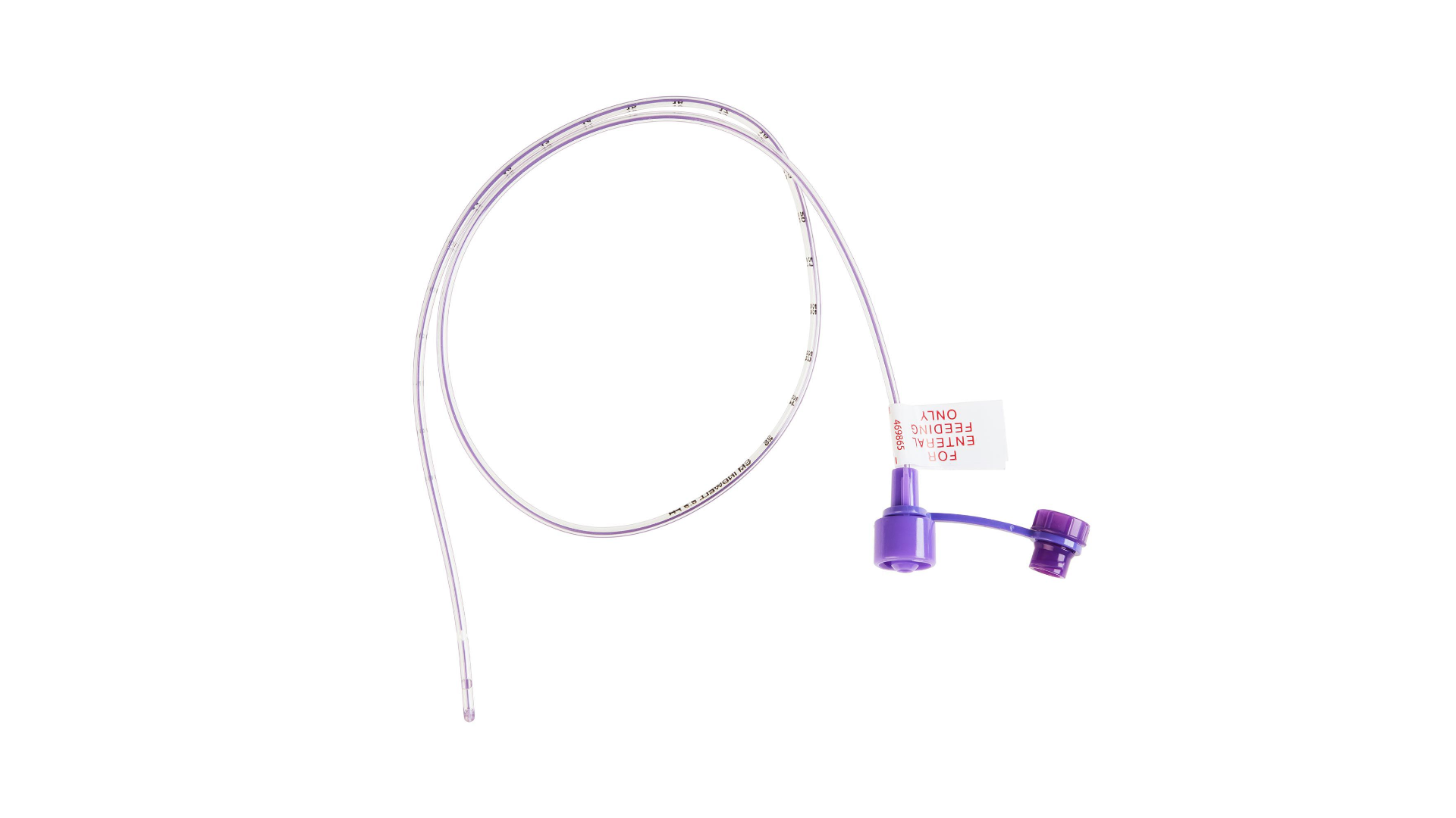 Argyle PVC Feeding Tube with ENFit, Radiopaque 6.5 Fr (2.2 mm) x 41 cm Case/50
