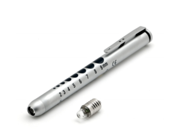 ABN Disposable Diagnostic Torch Metal EACH