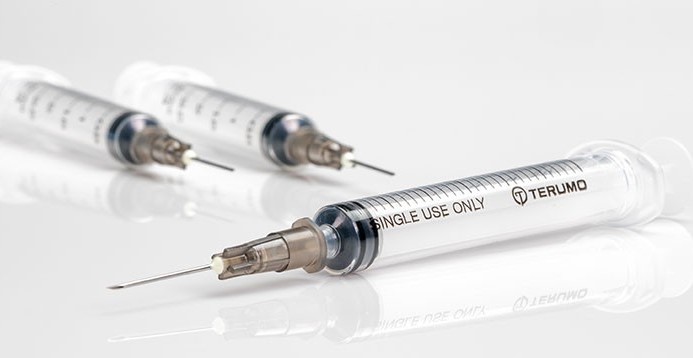 0.5ml U100 Insulin Syringe with Needle 27G x 13mm Box/100