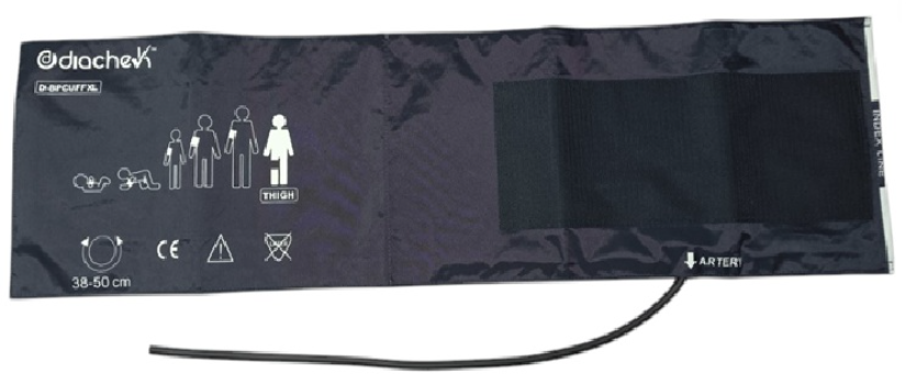 Diachek Small Adult Single Tube TPU Bladder BP Cuff 17-25cm Plastic Male Bayonet, with tube no connector