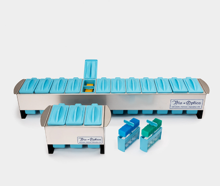 Manual Slide Staining Set 12 Dishes