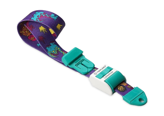 Terumo Infant Tourniquet Dinosaur Print Latex-Free; 12.5mm Width; Blue Box/5