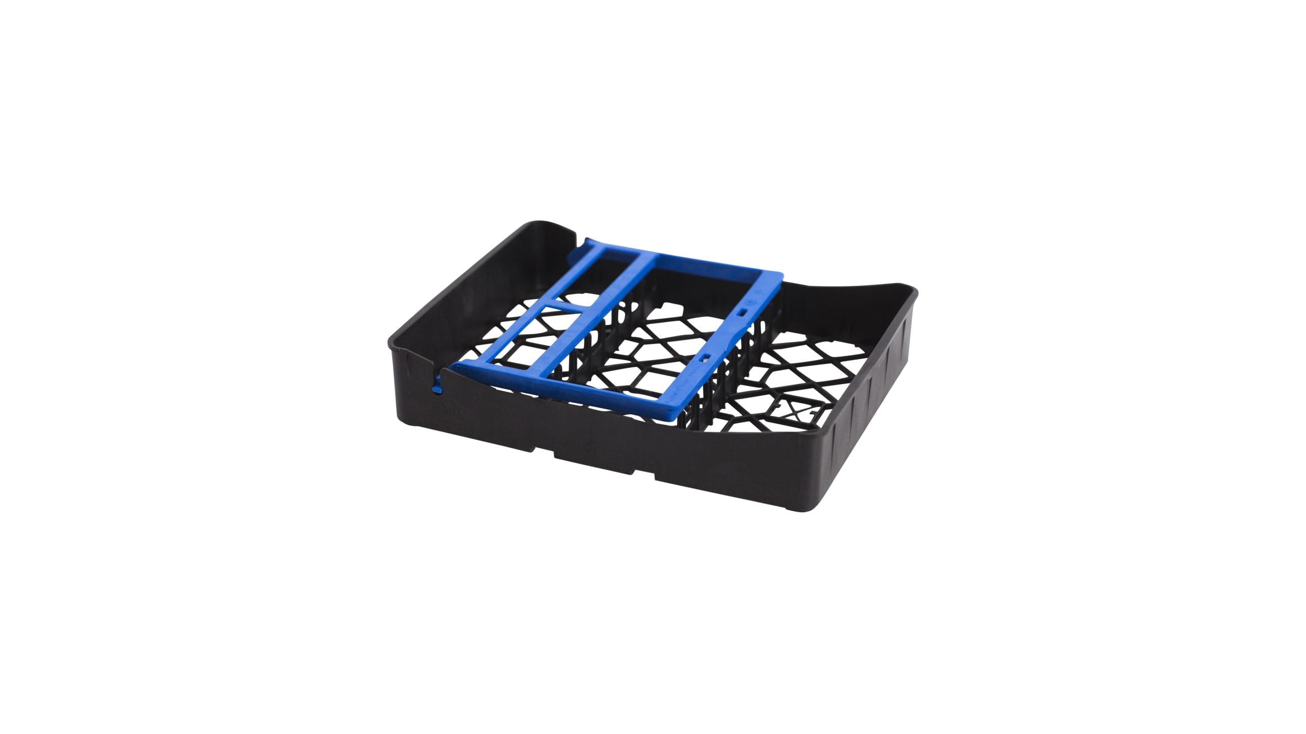 Directa PractiPal Half-Tray with Instrument Clamp, Black/Blue EACH