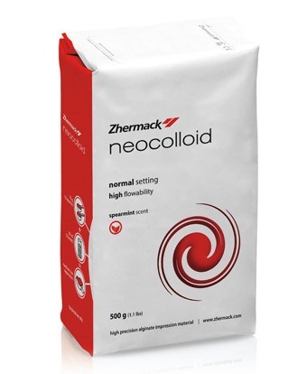 Zhermack Neocolloid Orthontic Alginate Regular Set, Orange 500g