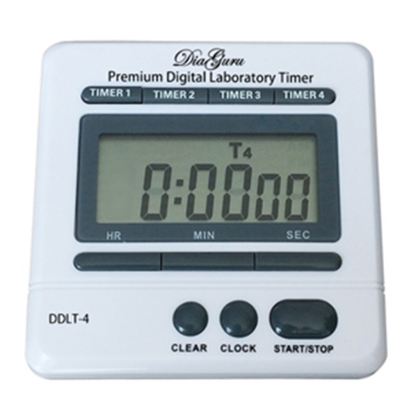 Diaguru 4 Channel Laboratory Timer