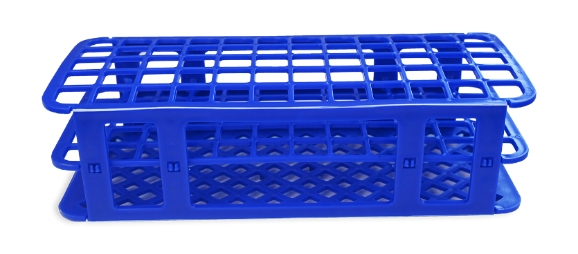 Test Tube Rack, 60 Holes,Blue, Each