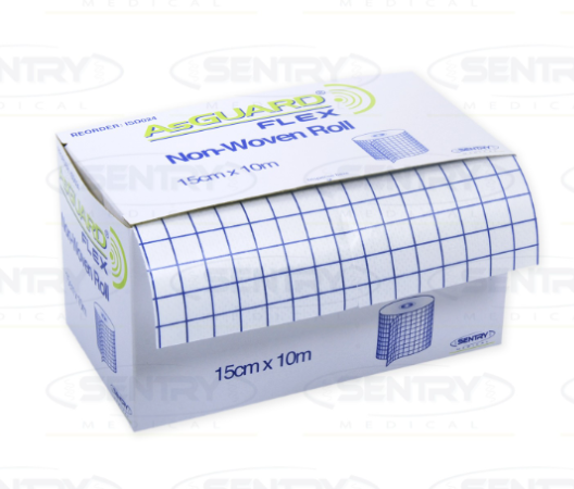Asguard Flex Non-Woven Roll without Pad 10cm x 10m
