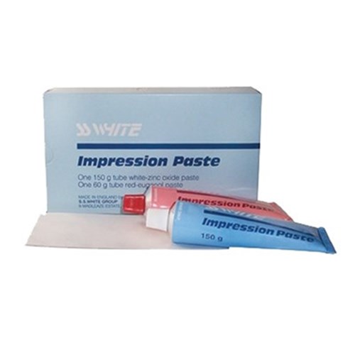 SS White Impression Paste Regular Zinc Oxide 150g & Eugenol 60g