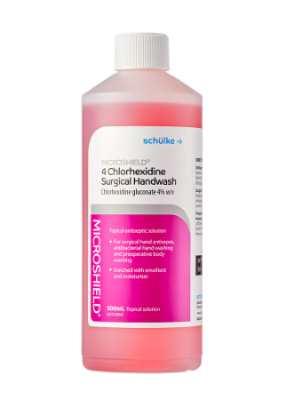 Microshield 4 Surgical Hand Wash Pink; 1.5 L Cassette; Each