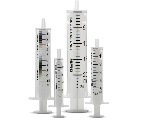 Nipro Hypodermic Syringes without Needles 1ml Tuberculin Luer Slip Box/100