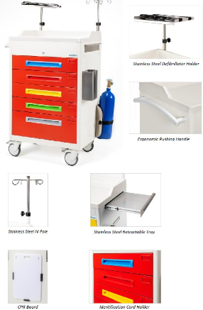 Optium Emergency Trolley