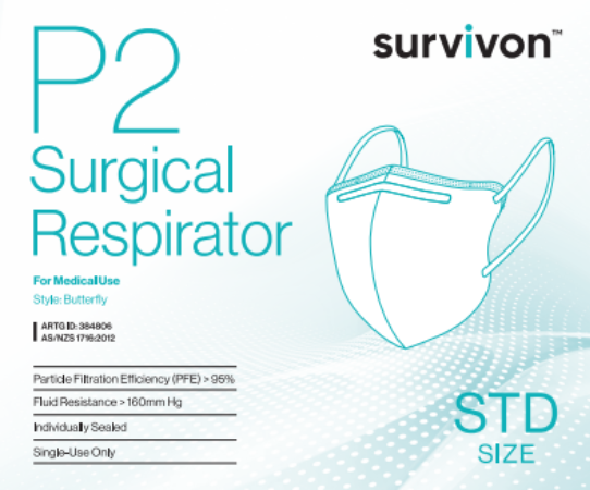 P2 Mask Standard, Box/40