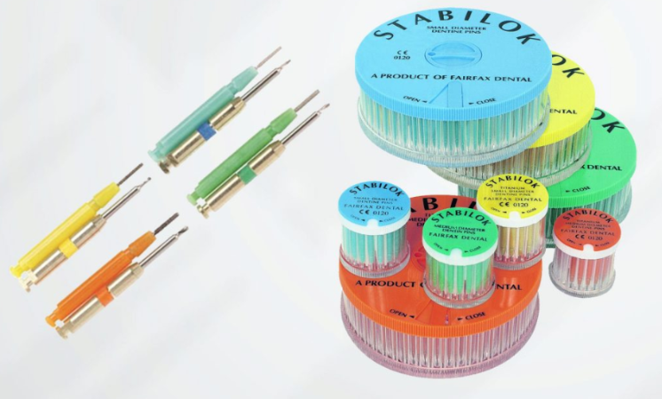 Stabilok Pins Jumbo Titanium Medium Orange 100