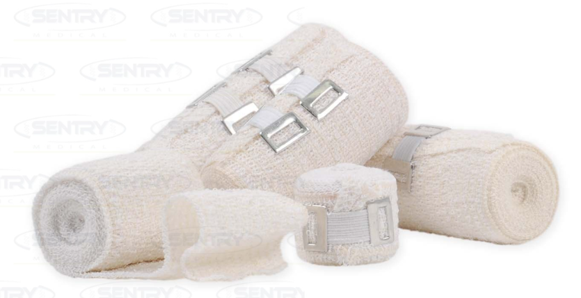 MEDICREPE Elastic Crepe  Bandage (Medium) - Unstretched; 10cmx1.5m Pk/12