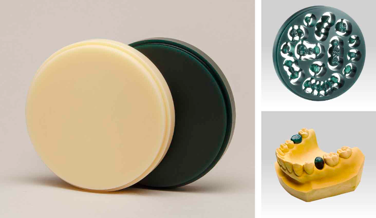 Ivory Milling Wax Disk 10 mm EACH
